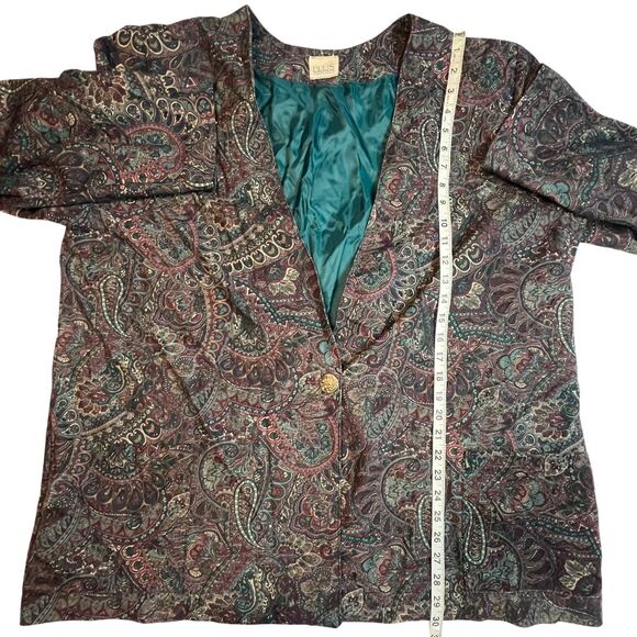 Paisley Patterned Blazer - Picture 4 of 11